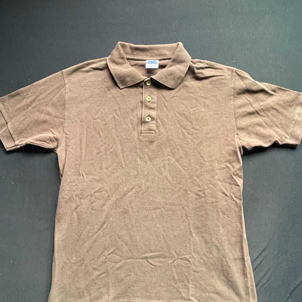 Men's Brown Polo Shirt